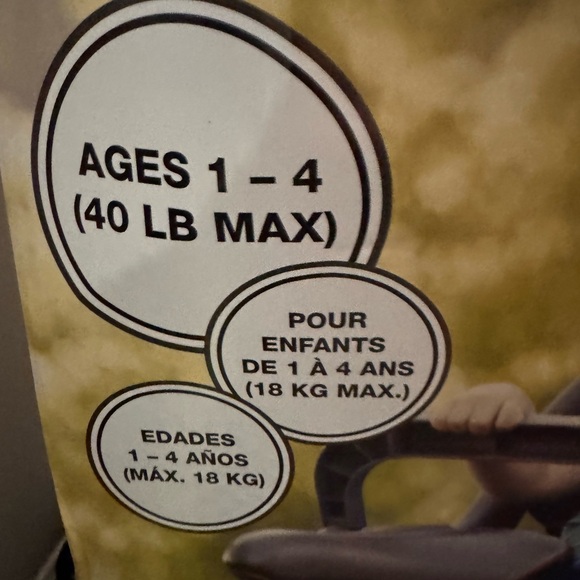 Bell Cocoon 300 Rear Bike Child Carrier – Like New, Ages 1–4 - Picture 2 of 3